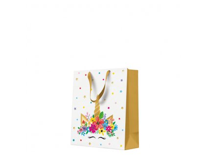 Darčeková taška Unicorn Party, medium - 20x25x10 cm