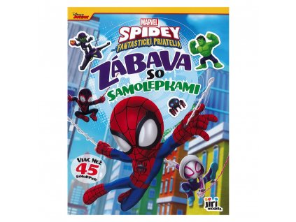 Zábava so samolepkami - SPIDEY