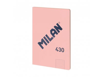 Blok linajkový A4 MILAN 48 listov, ružový