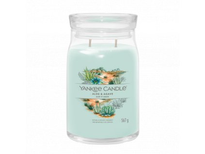 Sviečka Yankee Candle - ALOE & AGAVE, veľká