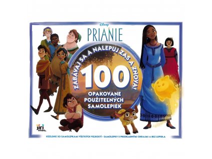 Samolepkový album 100 samolepiek - Prianie