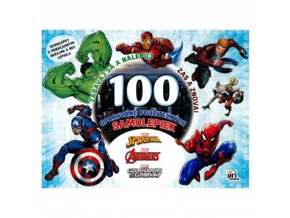 Samolepkový album 100 samolepiek - Marvel