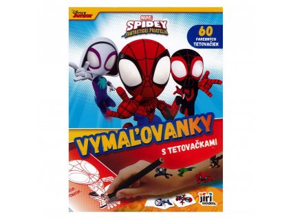 Vymaľovanky s tetovačkami - Spidey