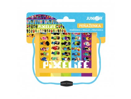 Detská textilná peňaženka JUNIOR S7 - Pixelife
