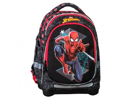 Školský batoh Smart Light Spider-Man Black