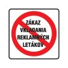 Etikety Info - Zákaz vkladania reklamy 85x85 mm