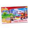 BuildMeUP stavebnica - Fire rescue 132ks v krabičke