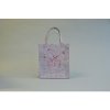 Darčeková taška - vianočná 22x25x6 cm z filcu, sivá s motívom, mix/1ks
