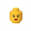 LEGO úložná hlava (veľkost L) - dievča