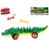 Jungle Expedition krokodíl 31cm jazdiaci na batérie so svetlom a zvukom v krabičke