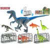 Dinoworld dinosaurus v klietke 13,5x6x8cm 4druhy 12ks v DBX