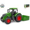 Kids Globe traktor zelený so sklápačkou voľný chod 27,5cm v krabičke