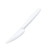 Nôž (PP) znovu použiteľný biely 18,5cm (50 ks)