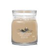 Sviečka Yankee Candle - AMBER & SANDALWOOD, stredná