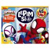 Lepím si znova 50 samolepiek + vymaľovanky - Spidey