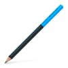 Grafitová ceruzka Faber-Castell Grip Jumbo / HB čierna/modrá