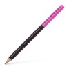 Grafitová ceruzka Faber-Castell Grip Jumbo / HB čierna/ružová