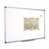 Biela, magnetická, utierateľná tabuľa, hliníkový rám, 100 x 100cm