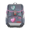 Školská aktovka/ruksak 2IN1 PLUS pre prváčikov - 6-dielny set, Step by Step Glitter Heart