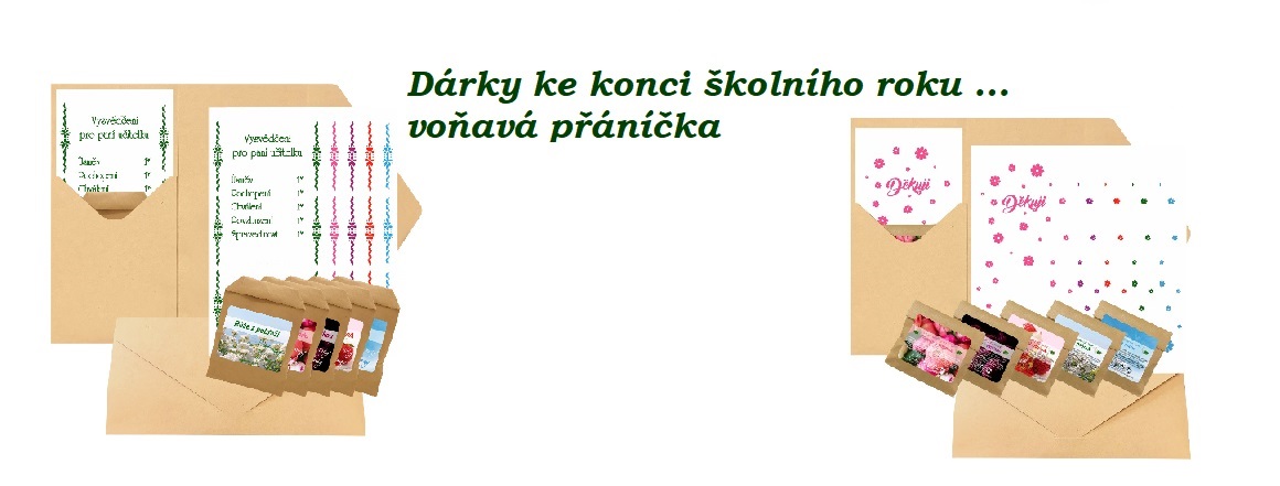 Voňavé vysvědčení, poděkování