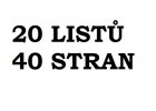 20 listů