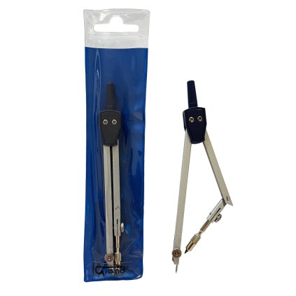 Kružítko GR-C101/S02001P kovové, zalamovací nožička