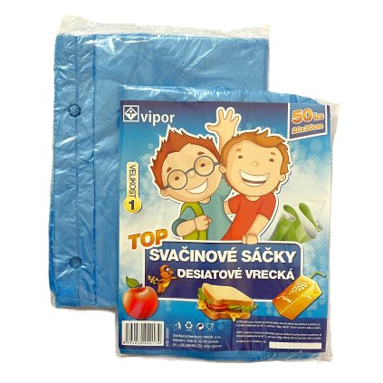 Sáčky 20x30cm/50ks modré mikrotenové