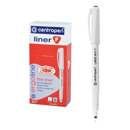 Popisovač 4611 F liner černý