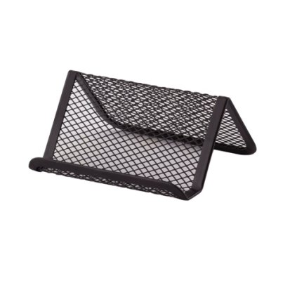 12185 stojanek na vizitky cerny d rect