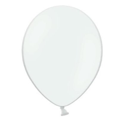 12227 balonek pastel bily 12 30cm