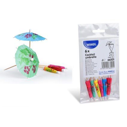 Deštníček 100mm/6ks