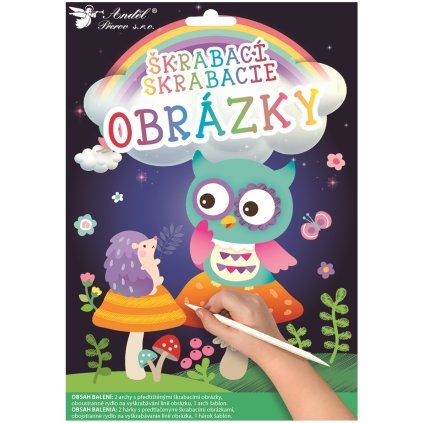 15161 skrabaci obrazky sova 2 archy