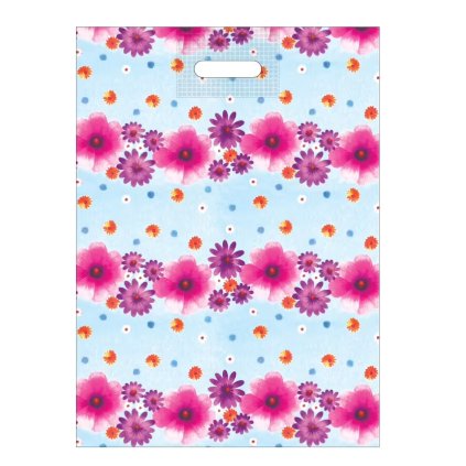 Taška KVĚTINOVÝ DEN s průhmatem