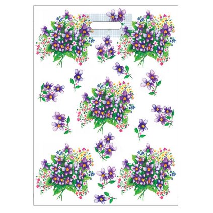 1808 taska fialky s pruhmatem