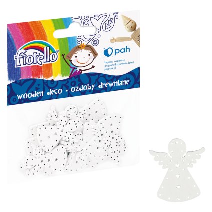 19442 dekorace dreveni andilci 3cm 15ks