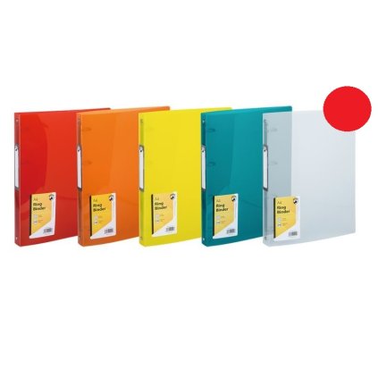 21333 poradac a4 3cm 4 kr cerveny