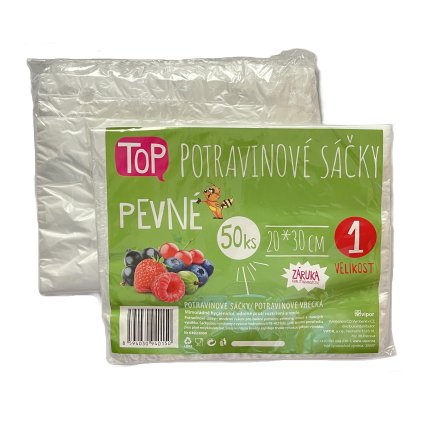 Sáčky 20x30cm/50ks PEVNÉ mikrotenové