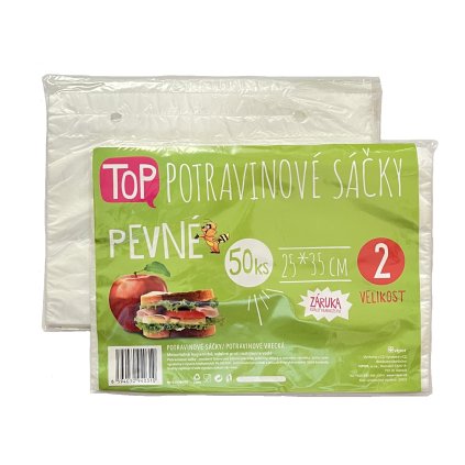 Sáčky 25x35cm/50ks PEVNÉ mikrotenové