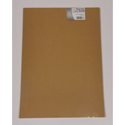 Karton A3/20ks KRAFT 300g/m2 (073)