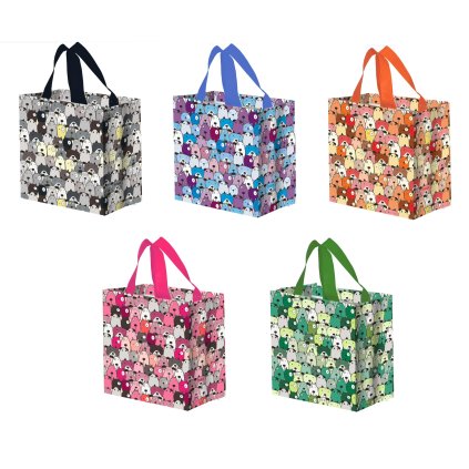 Taška PSI A KOČKY 26x27x15cm PP