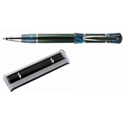 Propiska Agarus zelená kovová v boxu