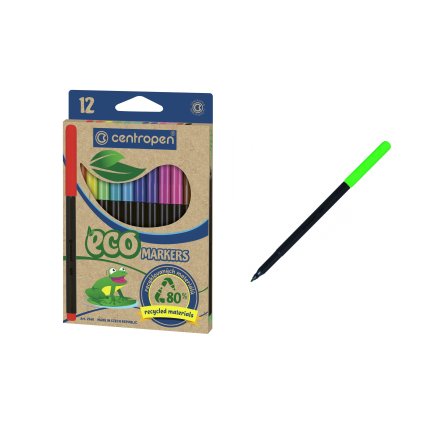 Popisovače 2560 ECO sada 12 barev