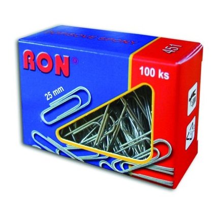 2683 dopisove spony 25 mm 451 ron 100ks