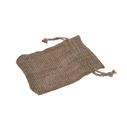 Sáček jutový 9x12cm přírodní