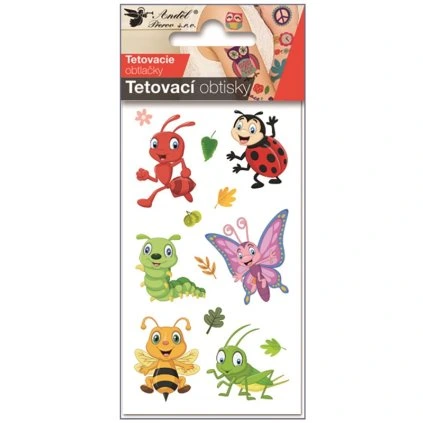 Tetovací obtisky broučci