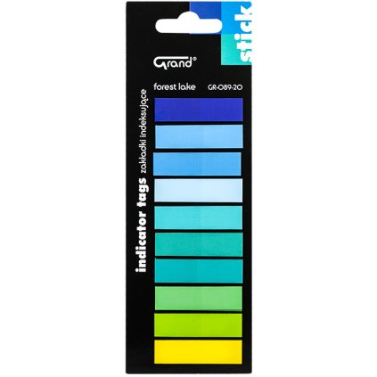 Záložka samolepící 10*45x11mm GR-089-20