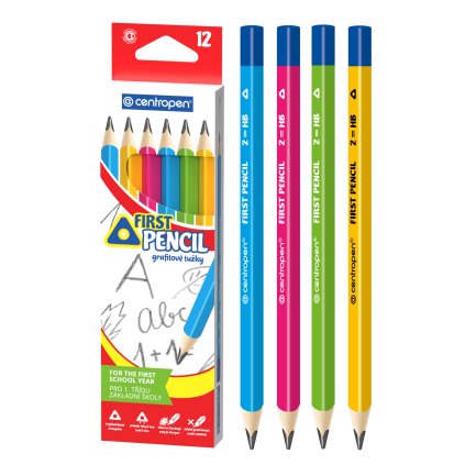 Tužka trojhranná HB JUMBO 9512