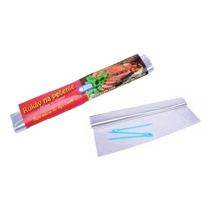 Rukáv na pečení 31cm/3m + klipsy