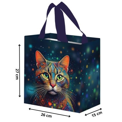 Taška KOČKA 26x27x15cm PP