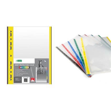 Eurofolie A4 75mic/25ks barevné lesklé d.rect